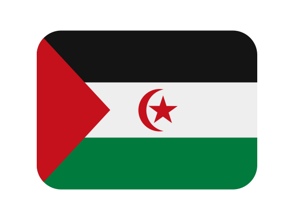 🇪🇭 Emoji Bandeira Saara Ocidental