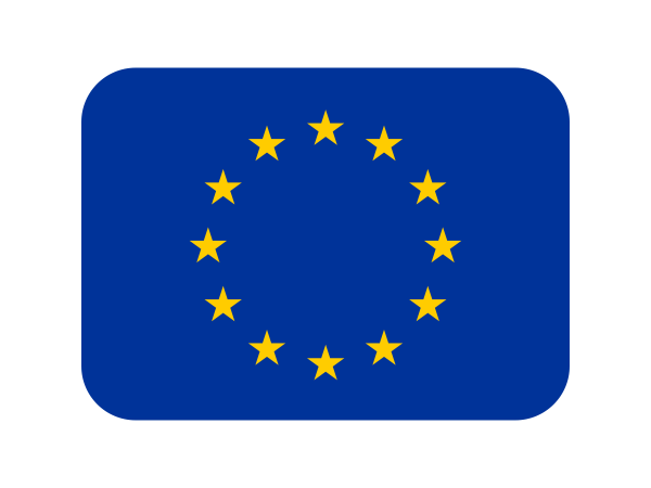 Emoji Bandeira União Europeia