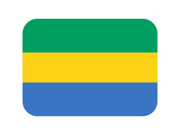 Emoji Bandeira gabão