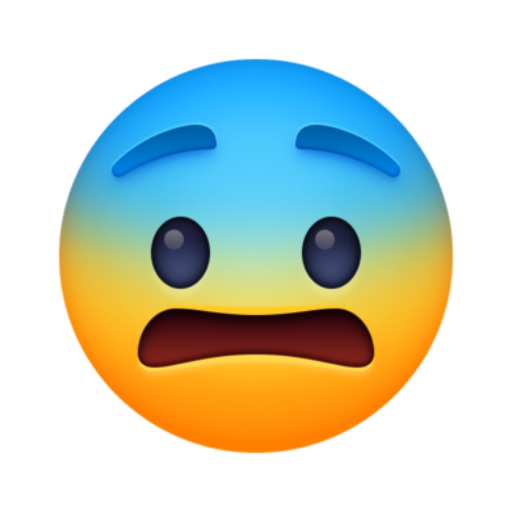Emoji Cara de Medo