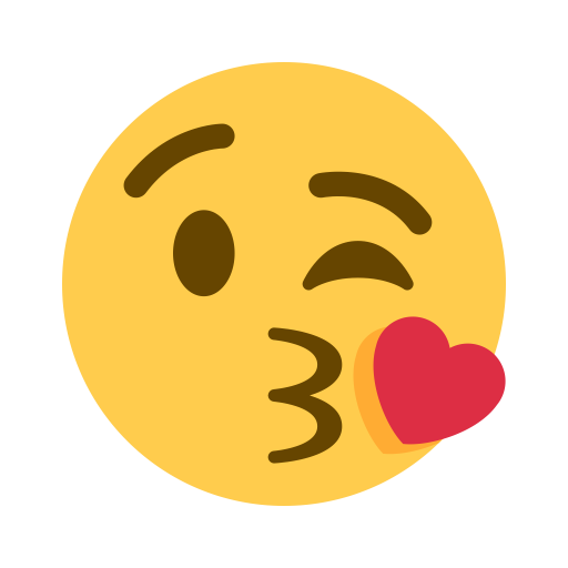 Emoji Jogando Beijos