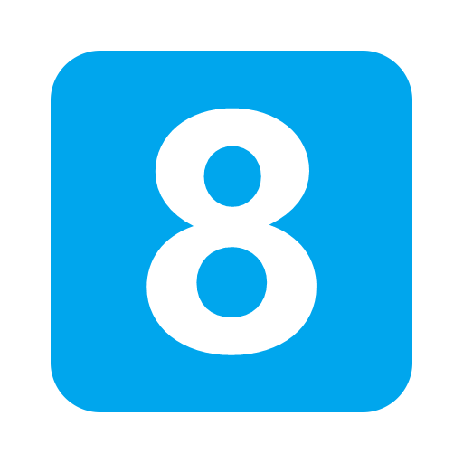 Emoji Número 8