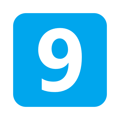 Emoji Número 9