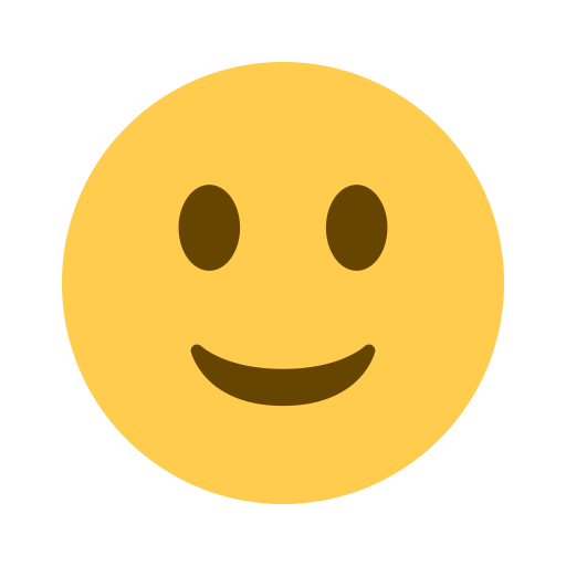 Emoji Sorriso Leve