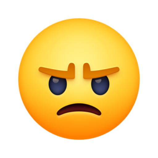 Emoji Zangado