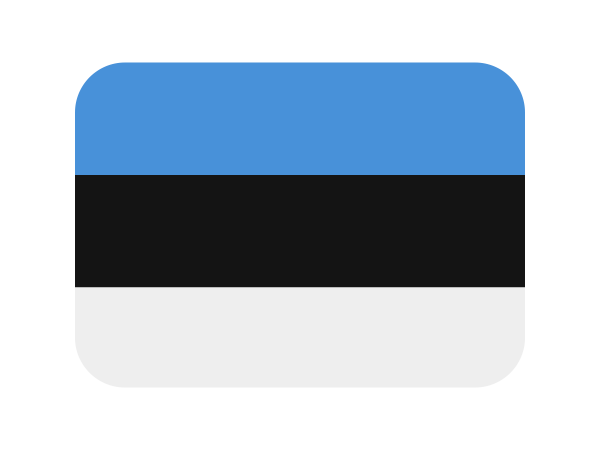 Emoji bandeira Estônia