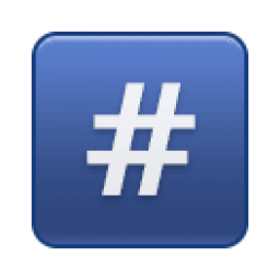 Samsung hashtag emoji