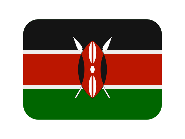 🇰🇪 Emoji Bandeira Quênia
