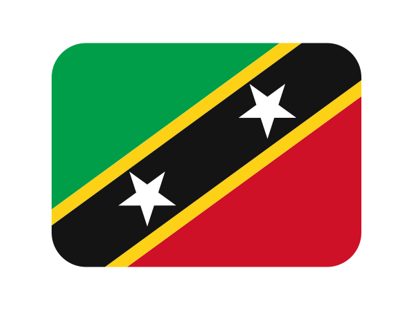 🇰🇳 Emoji Bandeira de São Cristóvão e Nevis